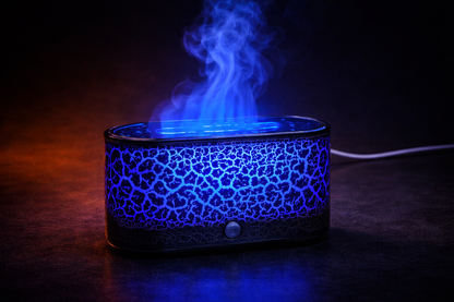 Volcano Air Humidifier — Relaxing Flame Mist for Better Sleep & Mood
