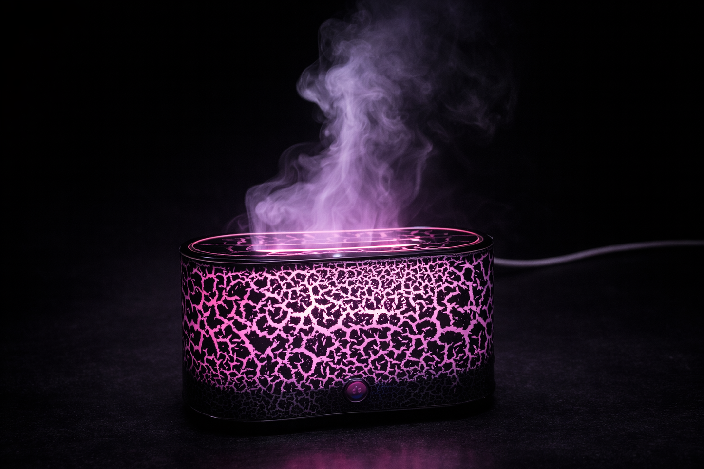 Volcano Air Humidifier — Relaxing Flame Mist for Better Sleep & Mood