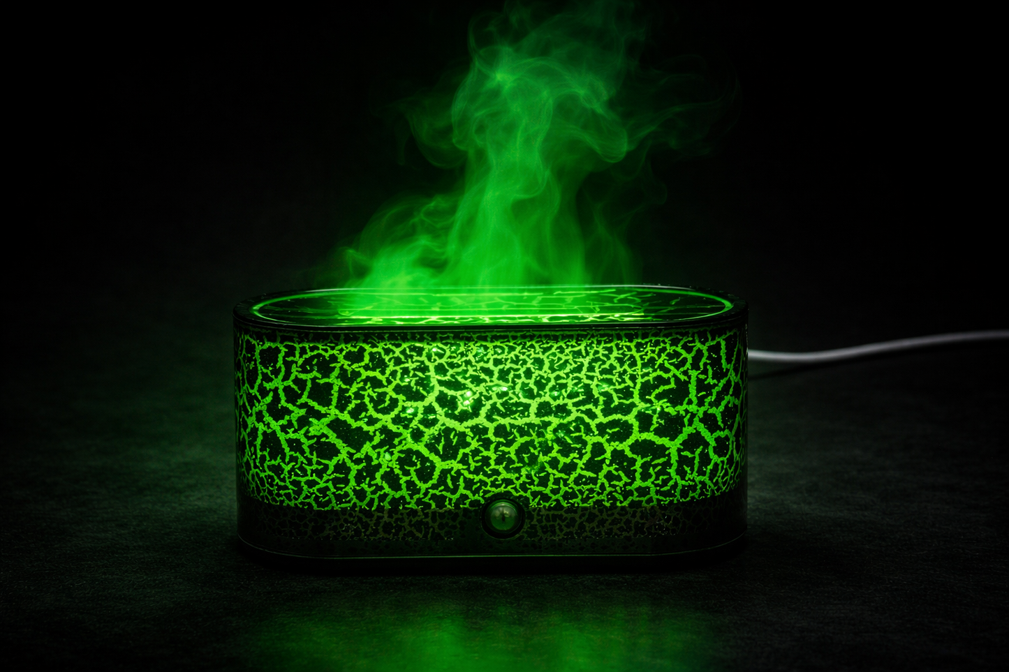 Volcano Air Humidifier — Relaxing Flame Mist for Better Sleep & Mood